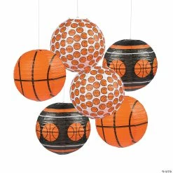 Top 10 ✨ 12" 🏀 Basketball Hanging Paper Lanterns - 6 Pc. 🥰