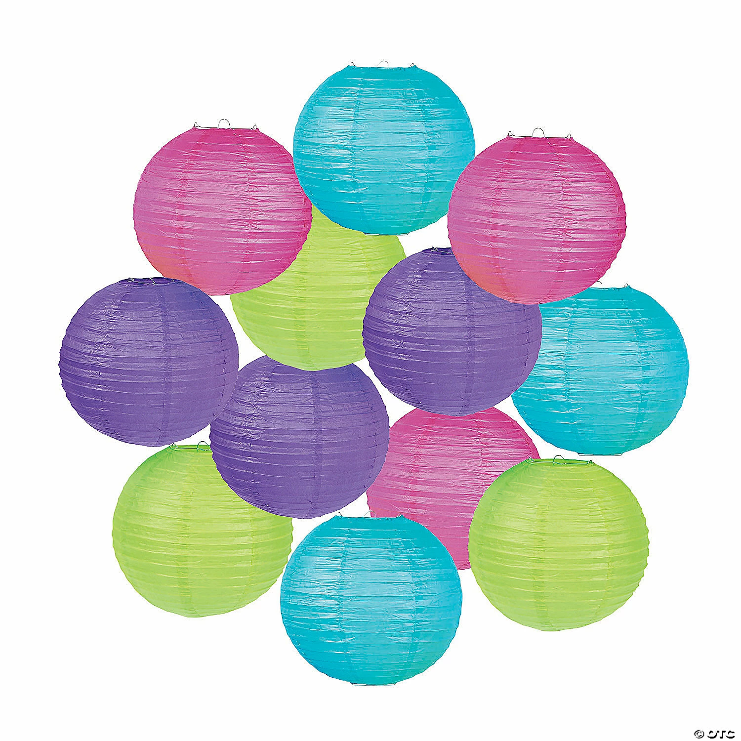 Hot Sale π 12" Bright Hanging Paper Lanterns - 12 Pc. π€©