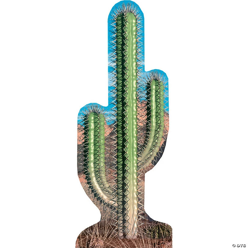Hot Sale ⭐ Single Cactus Cardboard Stand-Up 😀 - Image 2