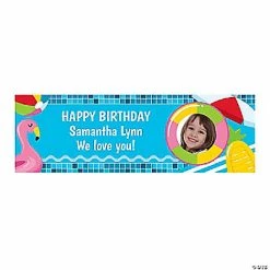 Best reviews of 🔥 Pool Party Photo Custom Banner - Medium 👍