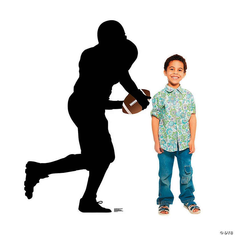Coupon 🔥 Football Player Running Silhouette Stand-Up 🌟 - Image 2