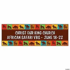 Best deal 🔥 African Safari VBS Custom Banner - Large 👏