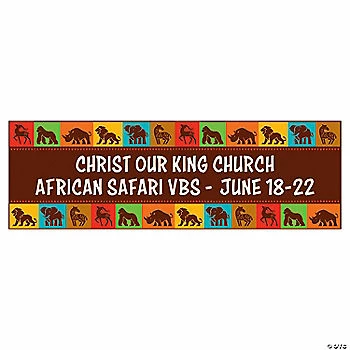 Best deal 🔥 African Safari VBS Custom Banner - Large 👏