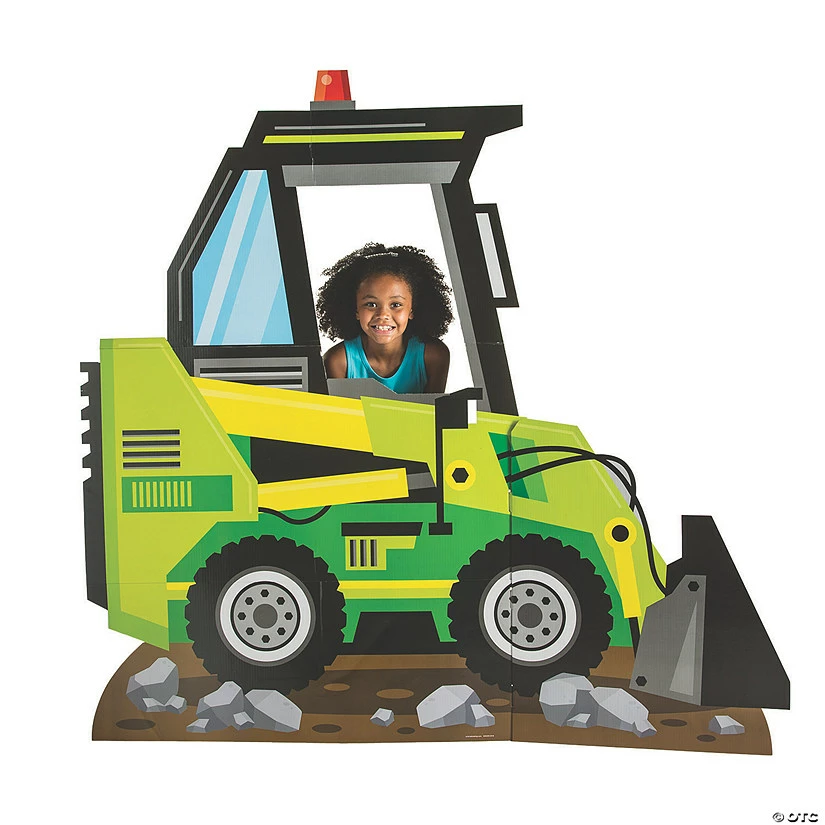 New β Construction Truck Cardboard Stand-Up 𧨠- Image 2