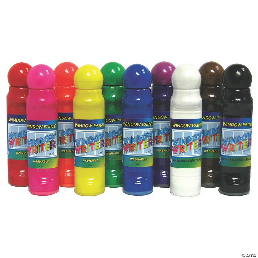 Flash Sale 🔔 Crafty Dab Window Writers Paint, 10 Ct ✔️ - Image 2