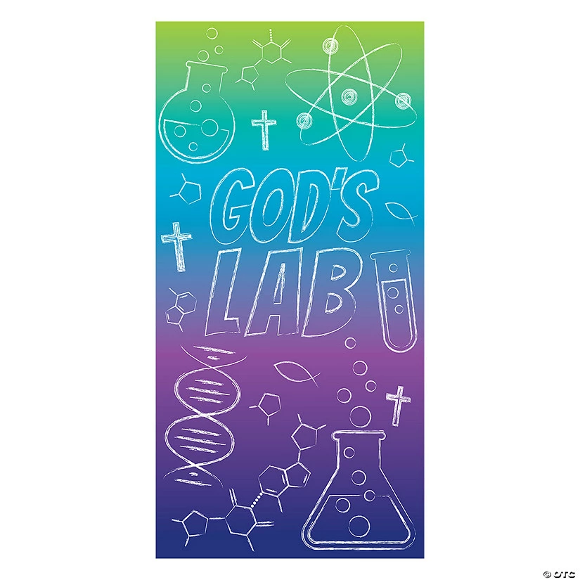 Hot Sale ❤️ Science VBS Chalkboard Door Banner 😀 - Image 2