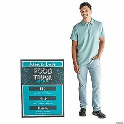 Coupon 😍 Personalized Food Truck Menu Sign 🔥