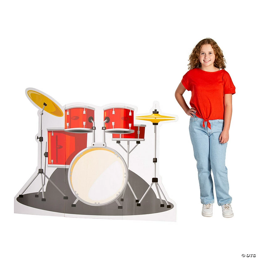 Top 10 π Drummer Life-Size Cardboard Stand-Up π - Image 2