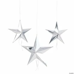 Flash Sale 🔔 18" Galaxy Stars Hanging Decorations - 3 Pc. ✨