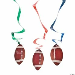 Best reviews of 🎁 24" Football Hanging Swirl Decorations - 12 Pc. ✨