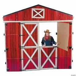 Brand new ⭐ 3D Barn Cardboard Stand-Up 💯