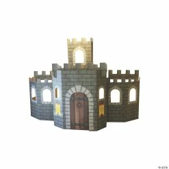 Coupon ⌛ 3D Castle Cardboard Stand-Up Playhouse ✔️