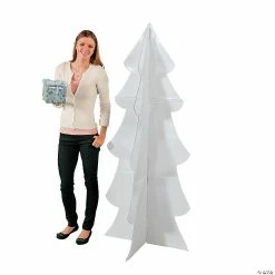 Cheap 😉 3D Winter Tree Cardboard Stand-Up 💯