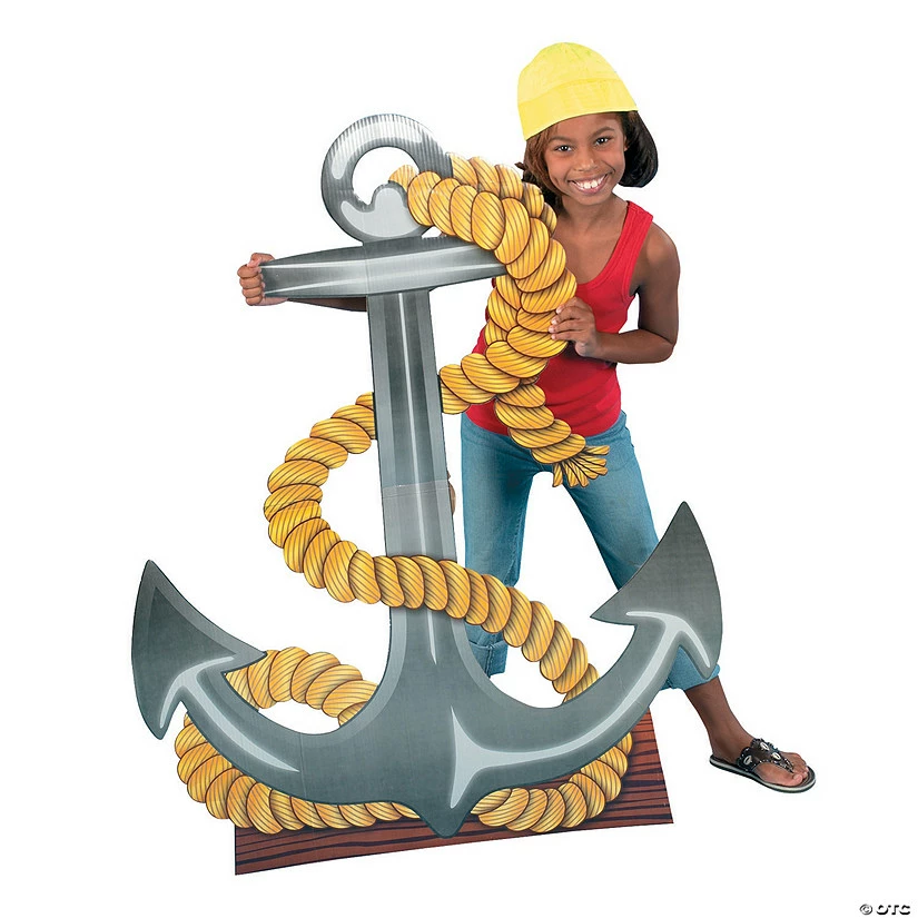 Budget π― Anchor Cardboard Stand-Up β