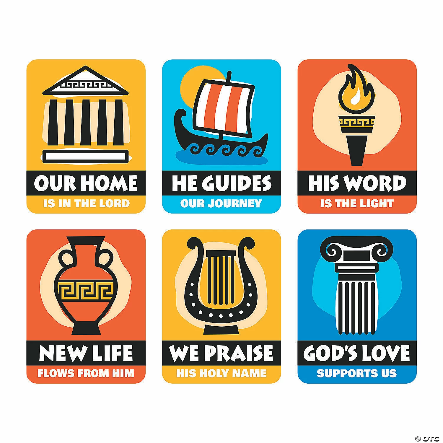 New ๐ Athens VBS Posters - 6 Pc. ๐ฅ