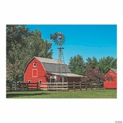 Cheapest ๐ Barnyard Backdrop - 3 Pc. ๐