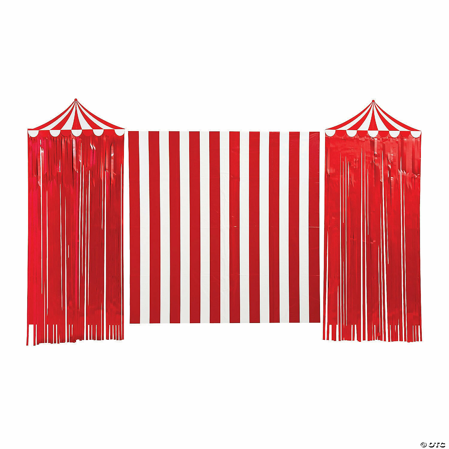 Cheap π Carnival Big Top Backdrop Banner- 3 Pc. π - Image 2