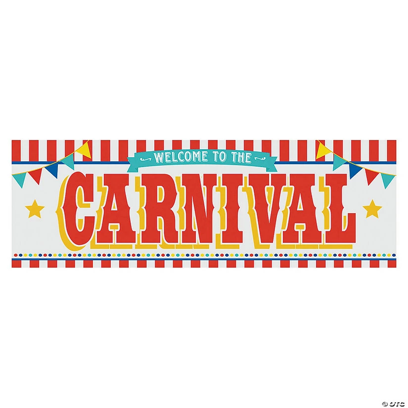 Coupon โ Carnival Plastic Banner โค๏ธ