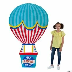 Cheapest 🥰 Church Carnival Hot Air Balloon Stand-Up 🧨