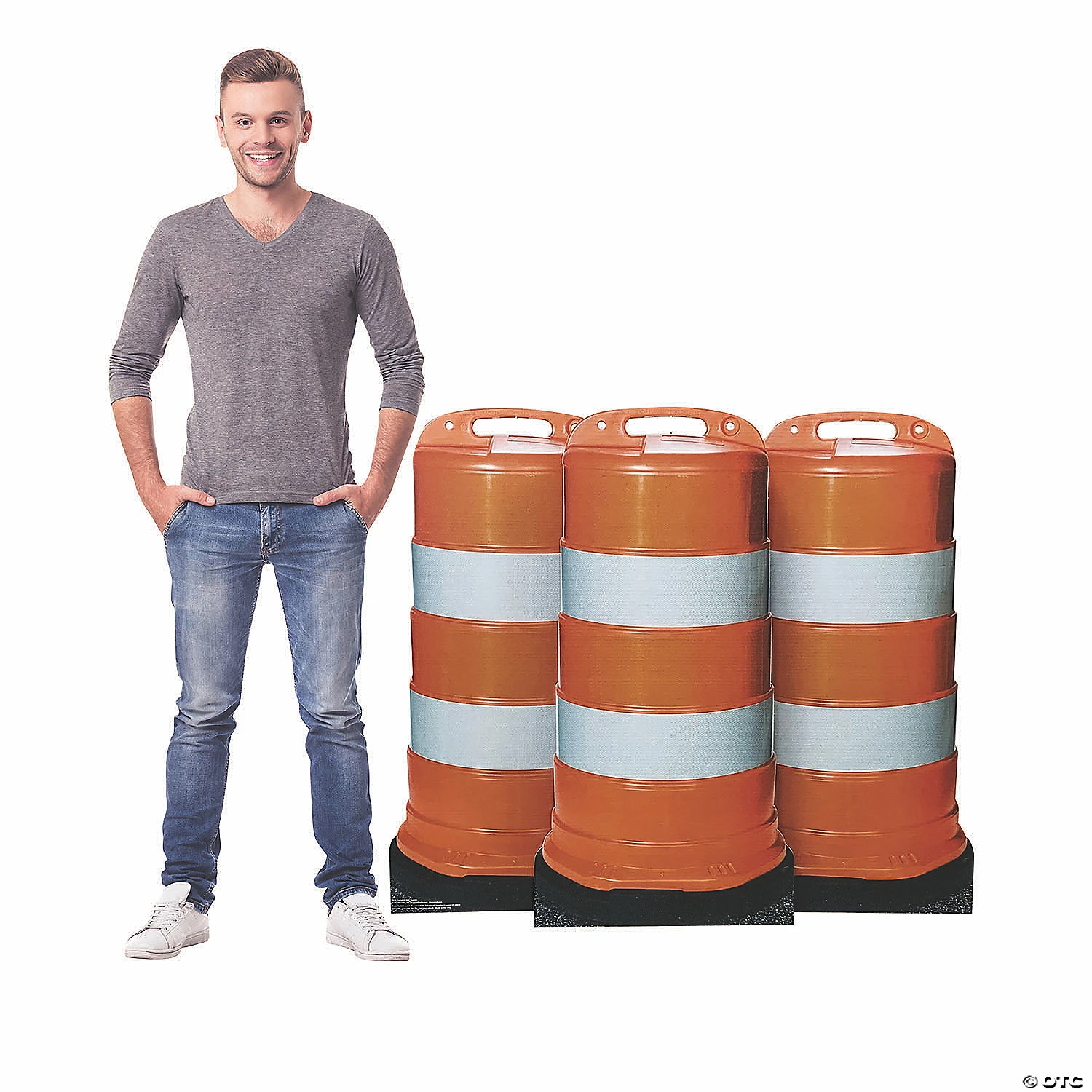 Coupon โ Construction Barrel Life-Size Cardboard Stand-Ups ๐ - Image 2
