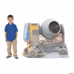 Outlet 🛒 Construction Cement Mixer Cardboard Stand-Up 🥰