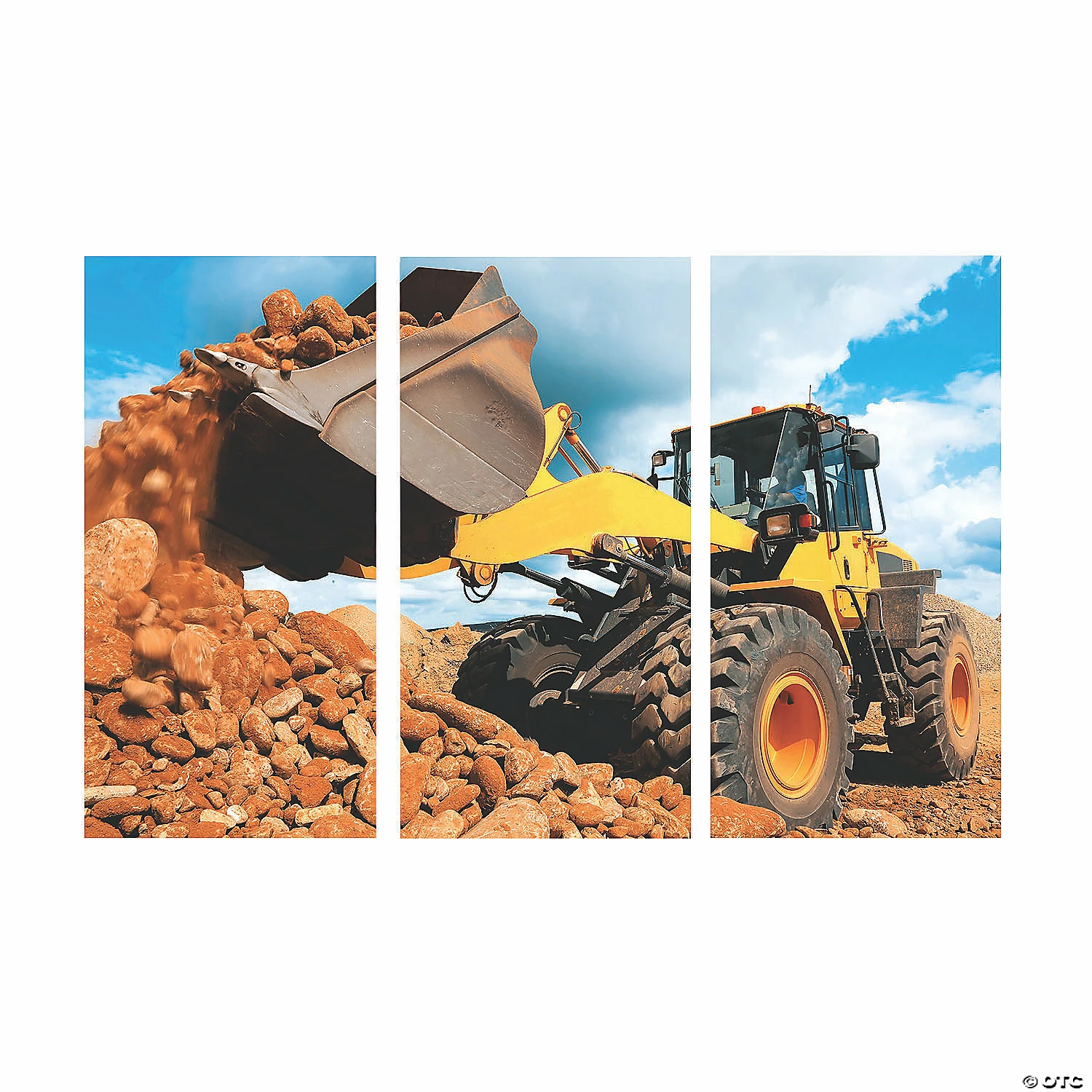 Best Sale ⌛ Construction Worksite Backdrop - 3 Pc. 💯 - Image 2