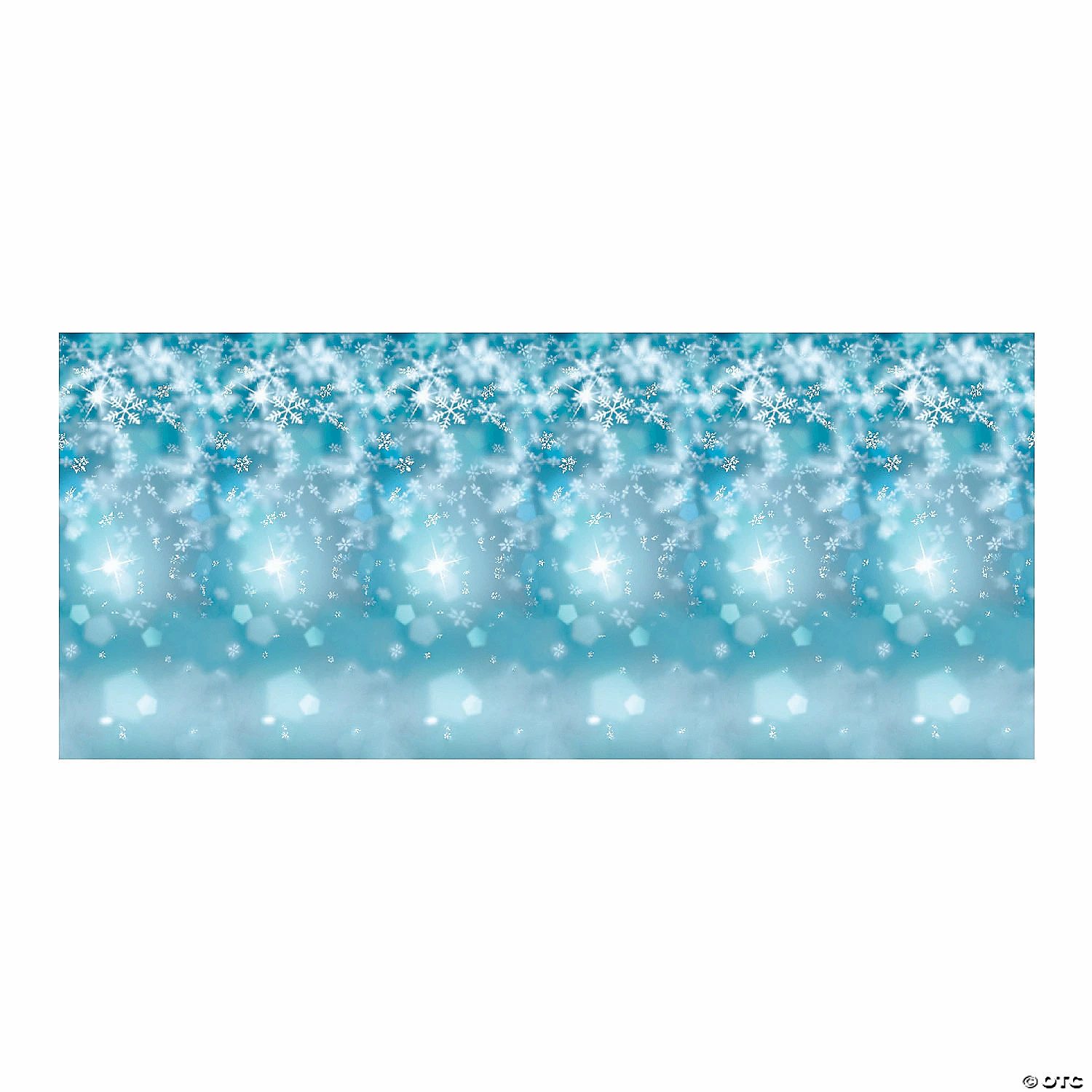 Best deal ๐ฅ Design-A-Room Snowflake Print Backdrop - 2 Pc. ๐ - Image 2
