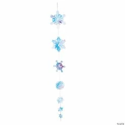Brand new โ๏ธ Double-Sided Winter Sparkle Snowflake Hanging Decorations ๐คฉ