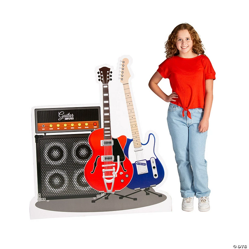 Coupon 🎉 Guitar Life-Size Cardboard Stand-Up 👏
