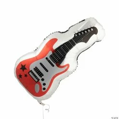 New 👏 Guitar-Shaped 18" Mylar Balloon ⭐