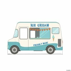 Discount ✨ Ice Cream Truck Life-Size Cardboard Stand-In Stand-Up 🔔