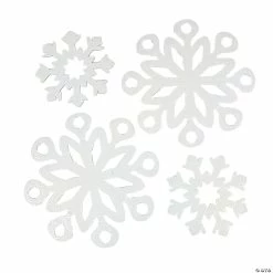 Flash Sale ⭐ Iridescent Snowflake Cutouts - 6 Pc. 👏