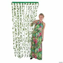 Wholesale 😍 Ivy Greenery Door Polyester Curtain 🤩