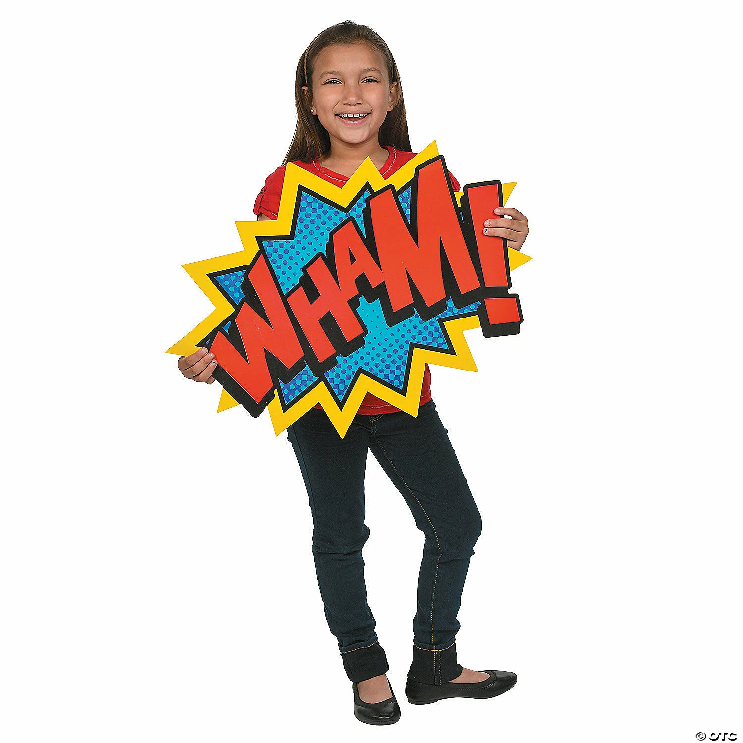 Budget 🤩 Jumbo Superhero Word Cutouts - 6 Pc. 🤩 - Image 4