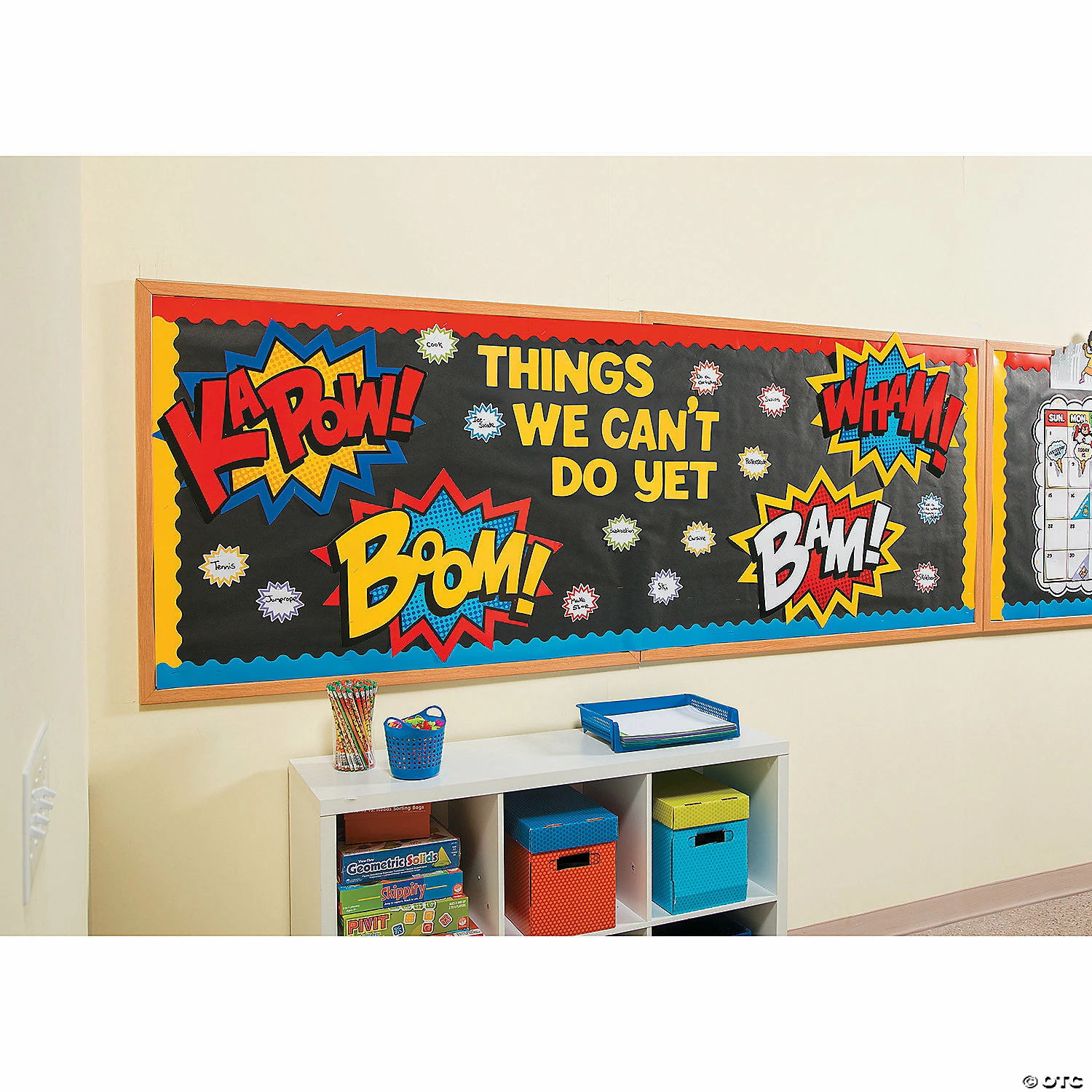 Budget 🤩 Jumbo Superhero Word Cutouts - 6 Pc. 🤩 - Image 5