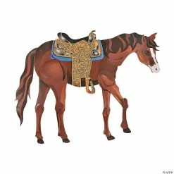 Buy 🎁 Large Brown Horse Jointed Cutout 😀