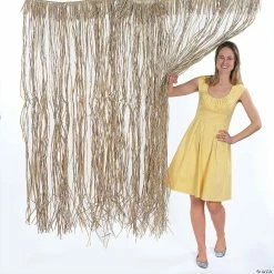 Best Pirce 🎁 Natural Raffia Door Curtain ⌛