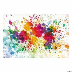 Buy 💯 Paint Splattered Backdrop - 3 Pc. ⌛