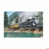 Best deal 😉 Railroad Train & Cliff Backdrop - 3 Pc. 🎁