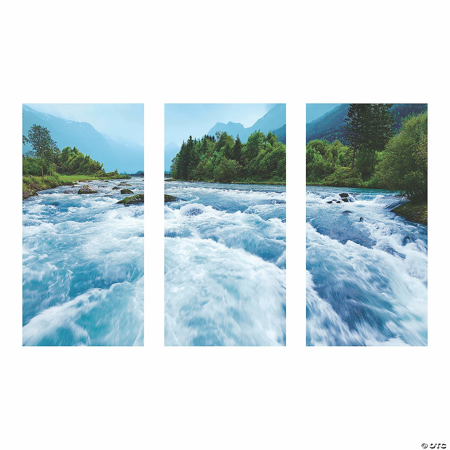 Deals ๐ River Canyon Rapids Backdrop Banner - 3 Pc. ๐ - Image 2