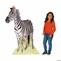Best deal ⌛ Safari Zebra Cardboard Stand-Up 👏