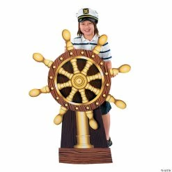 Discount ❤️ Ship’s Wheel Cardboard Stand-Up 🧨