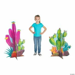 Cheapest 🔔 Southwest VBS Colorful Cacti Stand-Ups - 2 Pc. 🔔