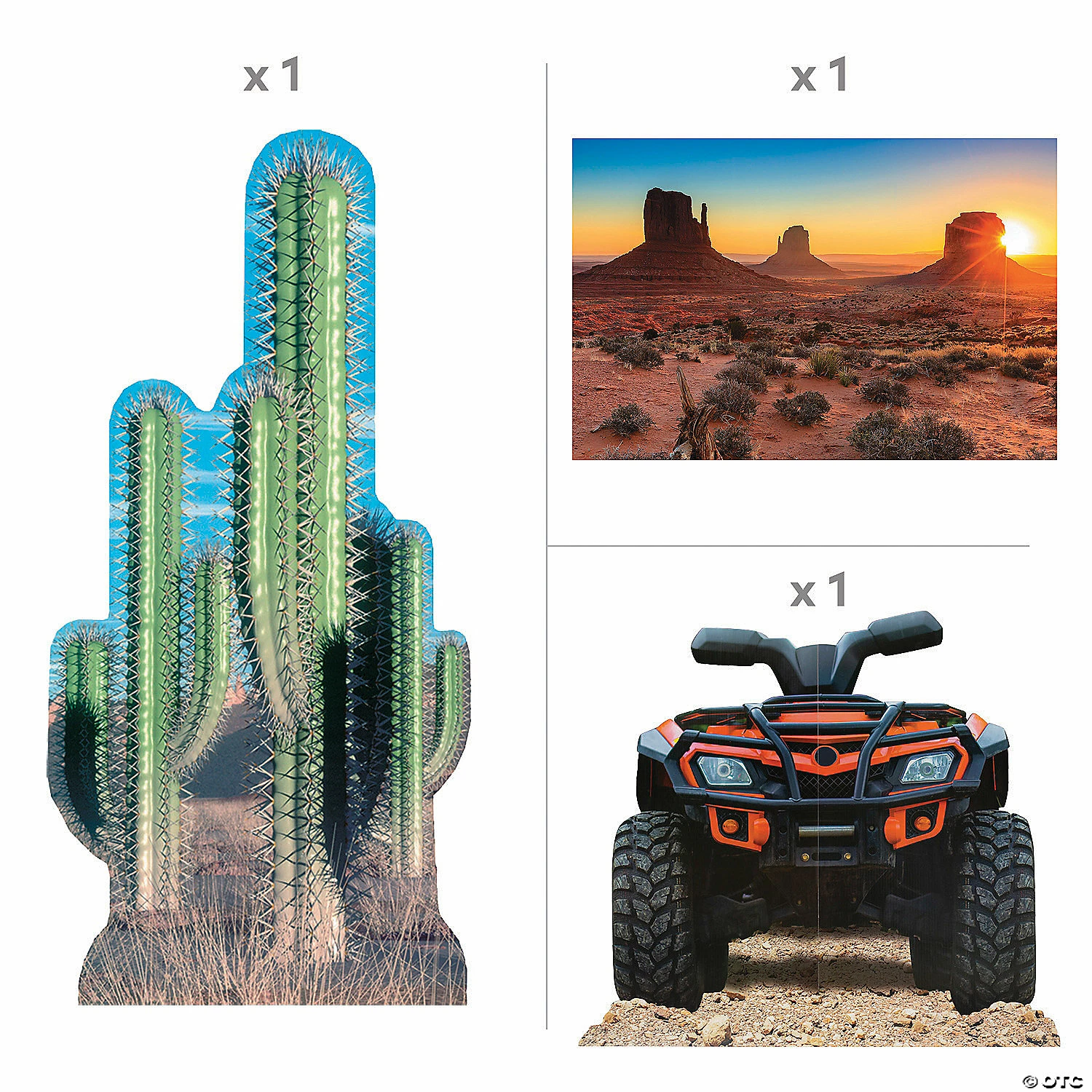 Flash Sale โจ Southwest VBS Realistic Desert Scene Decorating Kit - 3 Pc. ๐ - Image 2