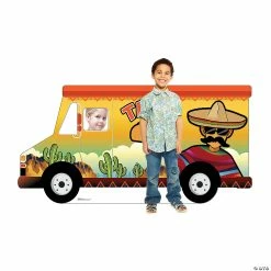 Outlet 🎁 Taco Truck Photo Cardboard Stand-Up 👏