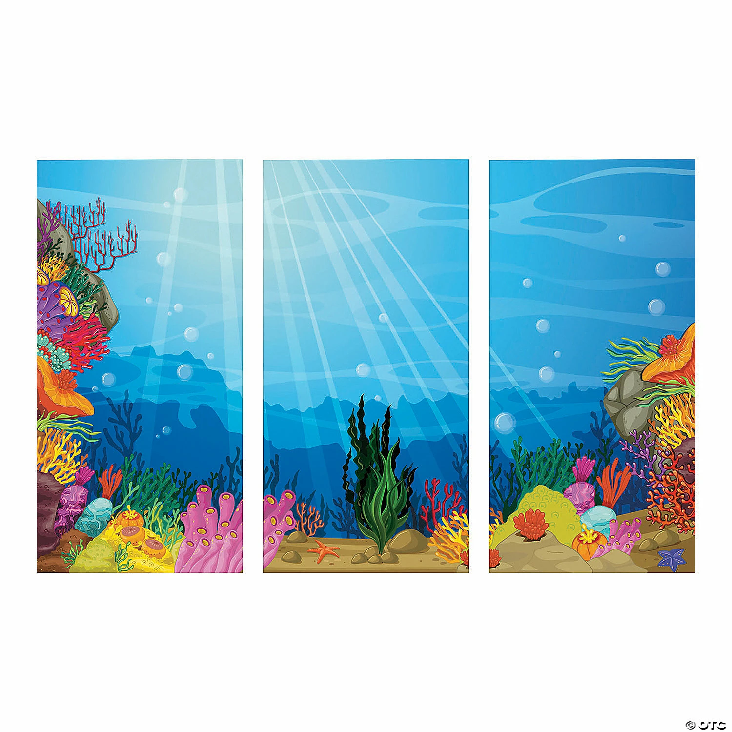 Top 10 ๐ Under the Sea Backdrop Banner - 3 Pc. โ๏ธ - Image 2