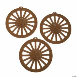 Best deal 😉 Wagon Wheel Wall Decorations - 12 Pc. ⭐